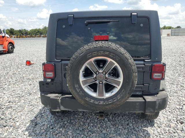 1C4BJWDG4HL678163 - 2017 JEEP WRANGLER U SPORT GRAY photo 6