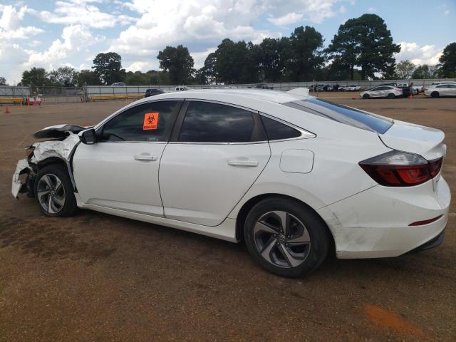 19XZE4F59KE009101 - 2019 HONDA INSIGHT EX WHITE photo 2