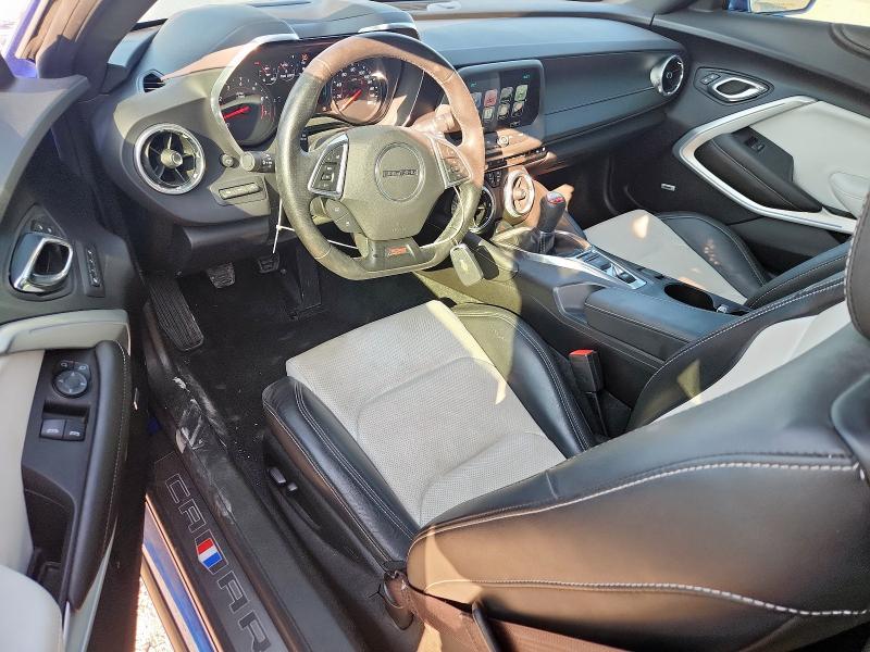 1G1FG1R73G0150389 - 2016 CHEVROLET CAMARO SS 蓝色 照片 8