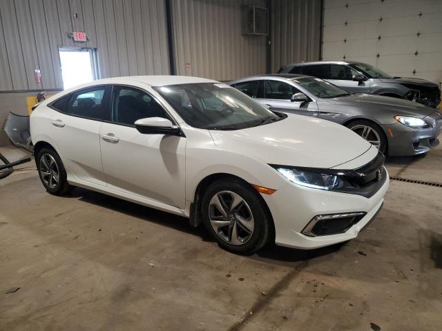 2HGFC2F6XKH575778 - 2019 HONDA CIVIC LX WHITE photo 4