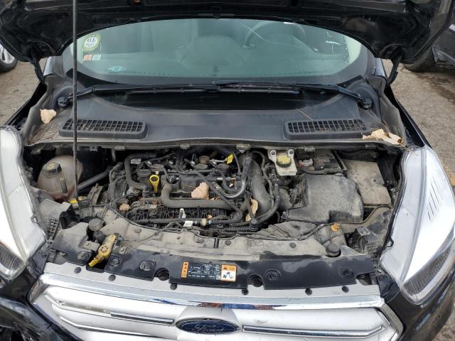 1FMCU9GD9KUA52779 - 2019 FORD ESCAPE SE BLACK photo 12