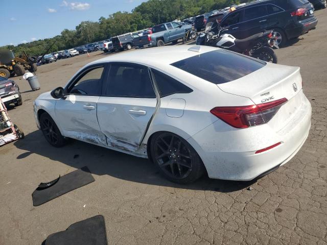 2HGFE2F56NH501411 - 2022 HONDA CIVIC SPORT WHITE photo 2