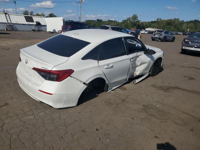 2HGFE2F56NH501411 - 2022 HONDA CIVIC SPORT WHITE photo 3
