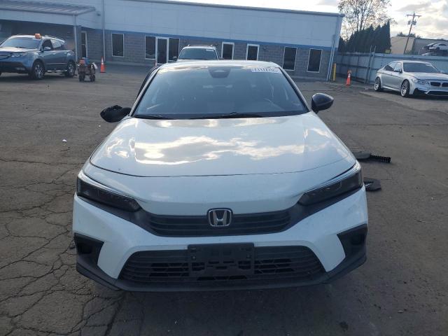 2HGFE2F56NH501411 - 2022 HONDA CIVIC SPORT WHITE photo 5