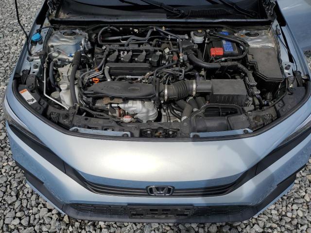 2HGFE1F74NH306452 - 2022 HONDA CIVIC EX BLUE photo 11