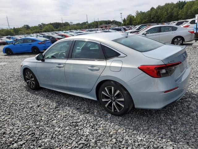 2HGFE1F74NH306452 - 2022 HONDA CIVIC EX BLUE photo 2