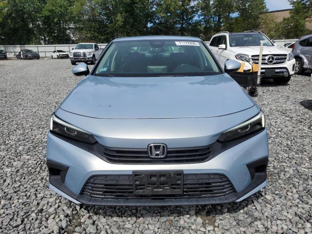 2HGFE1F74NH306452 - 2022 HONDA CIVIC EX BLUE photo 5