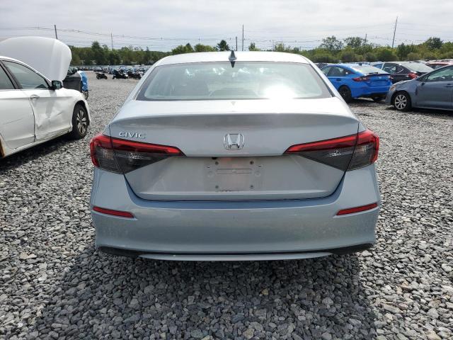 2HGFE1F74NH306452 - 2022 HONDA CIVIC EX BLUE photo 6