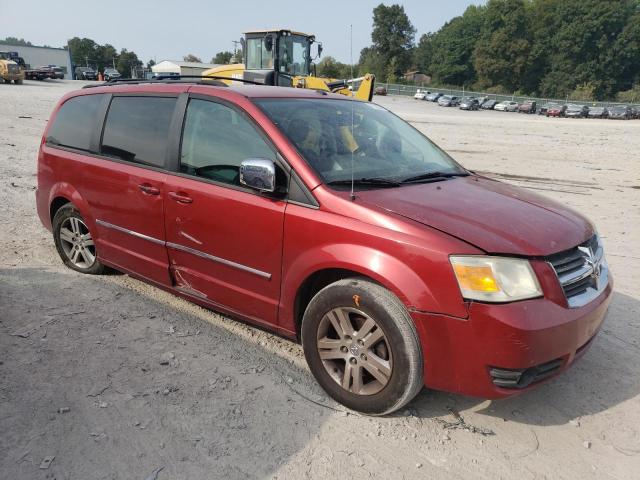 2D8HN54X78R109566 - 2008 DODGE GRAND CARA SXT RED photo 4