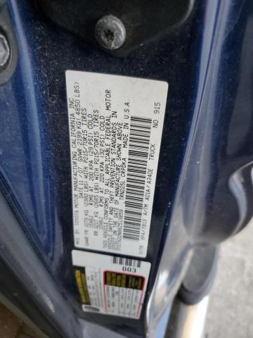 5TETX22N88Z513859 - 2008 TOYOTA TACOMA ACCESS CAB Blau Foto 12