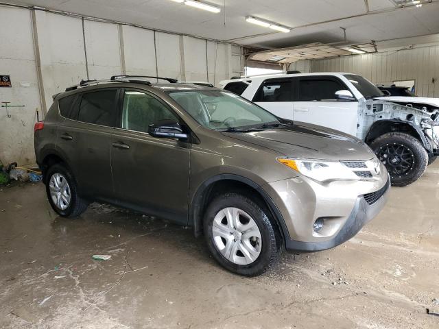 JTMBFREV7FD156019 - 2015 TOYOTA RAV4 LE BROWN photo 4