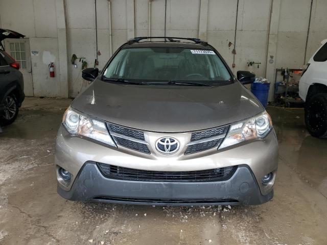 JTMBFREV7FD156019 - 2015 TOYOTA RAV4 LE BROWN photo 5