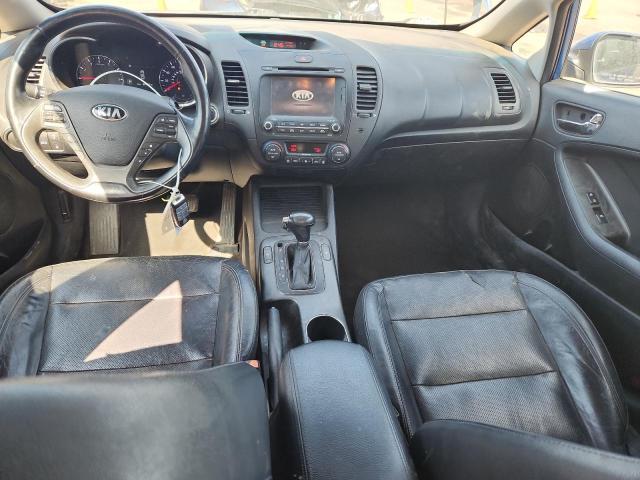 KNAFZ4A87F5355512 - 2015 KIA FORTE EX BLUE photo 8