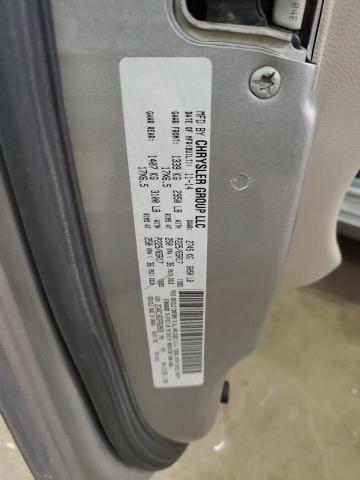 2C4RC1BG3FR628695 - 2015 CHRYSLER TOWN & COU TOURING ვერცხლისფერი ფოტო 13