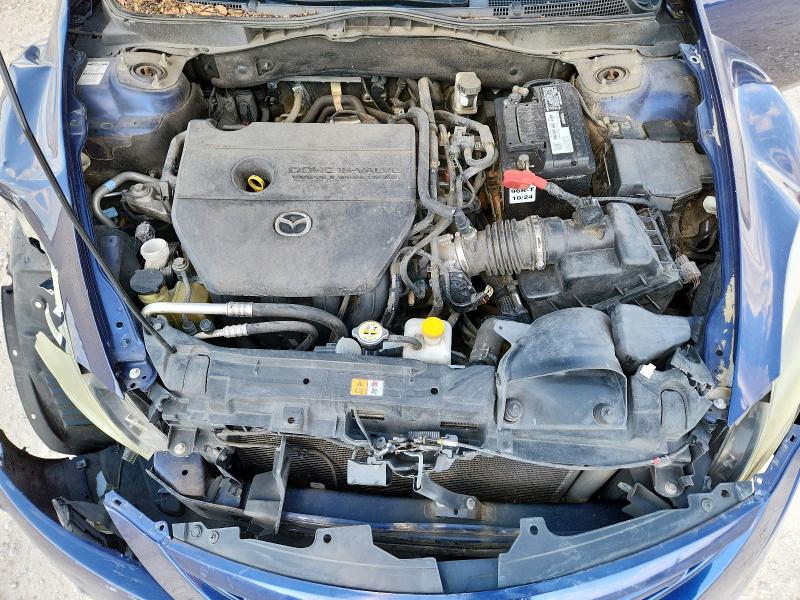 1YVHZ8CH2B5M13529 - 2011 MAZDA 6 I 蓝色 照片 11