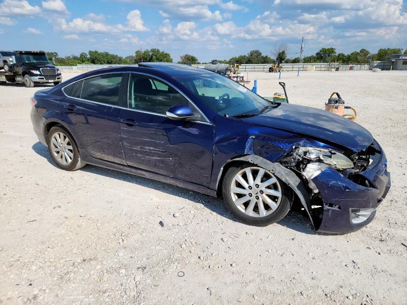 1YVHZ8CH2B5M13529 - 2011 MAZDA 6 I 蓝色 照片 4