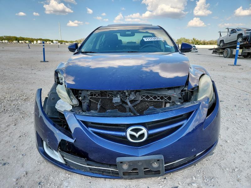 1YVHZ8CH2B5M13529 - 2011 MAZDA 6 I 蓝色 照片 5