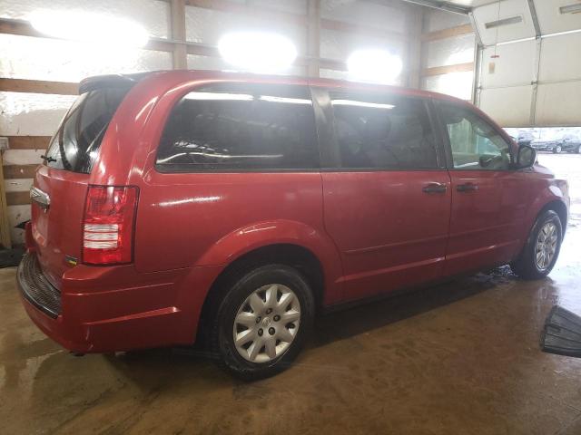 2A8HR44HX8R748362 - 2008 CHRYSLER TOWN & COU LX RED photo 3