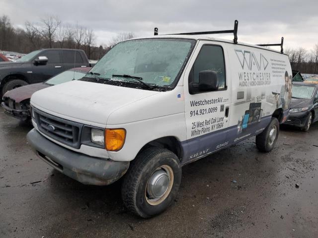 1FTNE24W96HA41433 - 2006 FORD E-250 E250 VAN WHITE photo 1