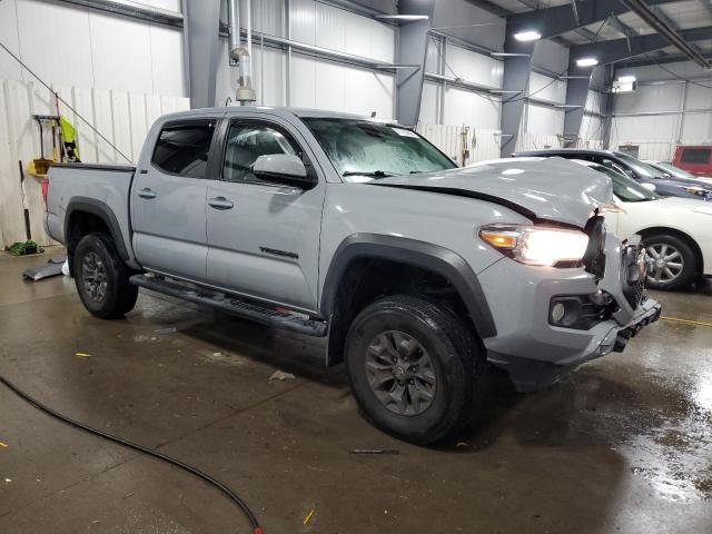 3TYCZ5AN3MT012595 - 2021 TOYOTA TACOMA DOUBLE CAB GRAY photo 4