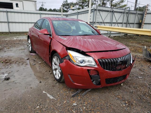2G4GT5GX7E9246400 - 2014 BUICK REGAL GS Марун фото 1