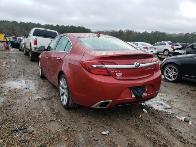 2G4GT5GX7E9246400 - 2014 BUICK REGAL GS Марун фото 3