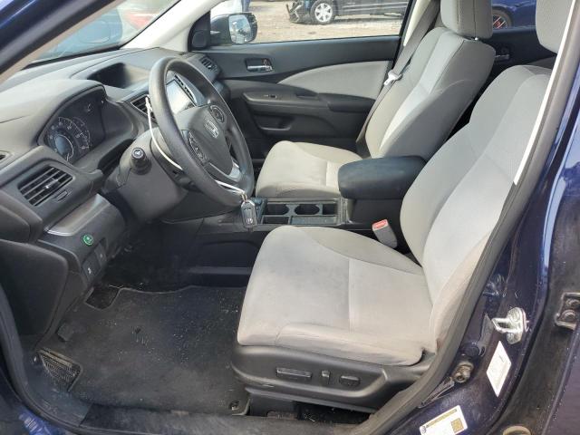 3CZRM3H54GG702335 - 2016 HONDA CR-V EX BLUE photo 7