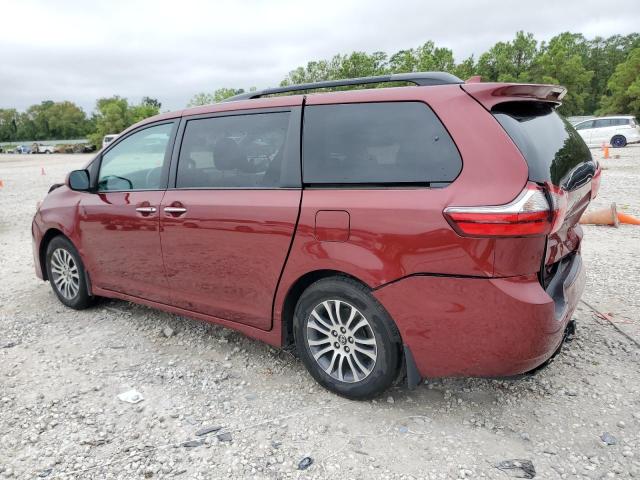 5TDYZ3DC3LS024986 - 2020 TOYOTA SIENNA XLE RED photo 2