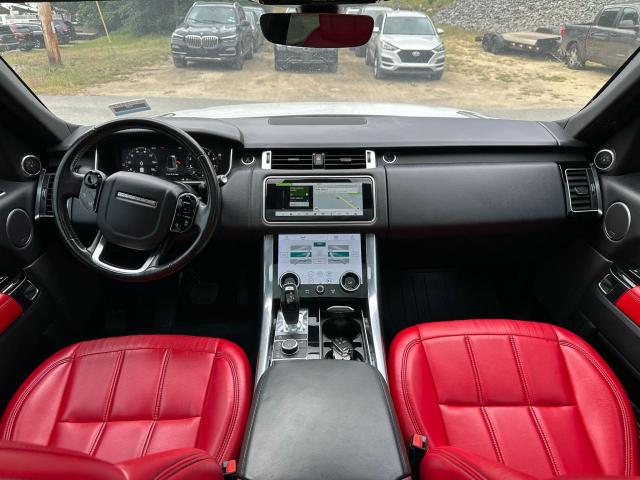 SALWR2RV7KA825033 - 2019 LAND ROVER RANGE ROVE HSE WHITE photo 9