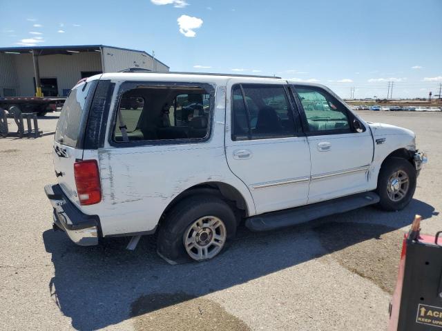 1FMRU1565YLB51551 - 2000 FORD EXPEDITION XLT WHITE photo 3