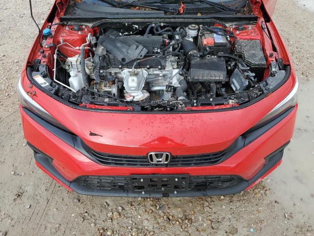 2HGFE2F53RH566416 - 2024 HONDA CIVIC SPORT RED photo 11