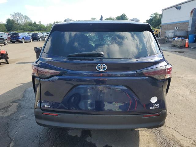 5TDYSKFC6PS087792 - 2023 TOYOTA SIENNA XLE BLUE photo 6