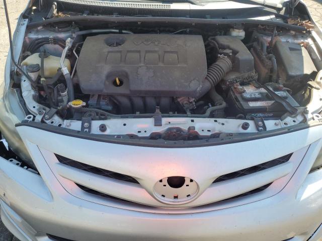 5YFBU4EE0CP055874 - 2012 TOYOTA COROLLA BASE Gümüş foto 11