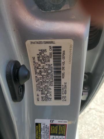 5YFBU4EE0CP055874 - 2012 TOYOTA COROLLA BASE Gümüş foto 12