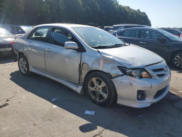 5YFBU4EE0CP055874 - 2012 TOYOTA COROLLA BASE Gümüş foto 4