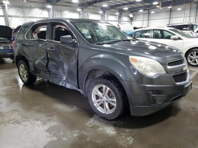 2CNFLCEC8B6392575 - 2011 CHEVROLET EQUINOX LS GRAY photo 4