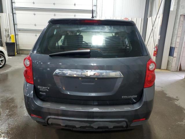 2CNFLCEC8B6392575 - 2011 CHEVROLET EQUINOX LS GRAY photo 6