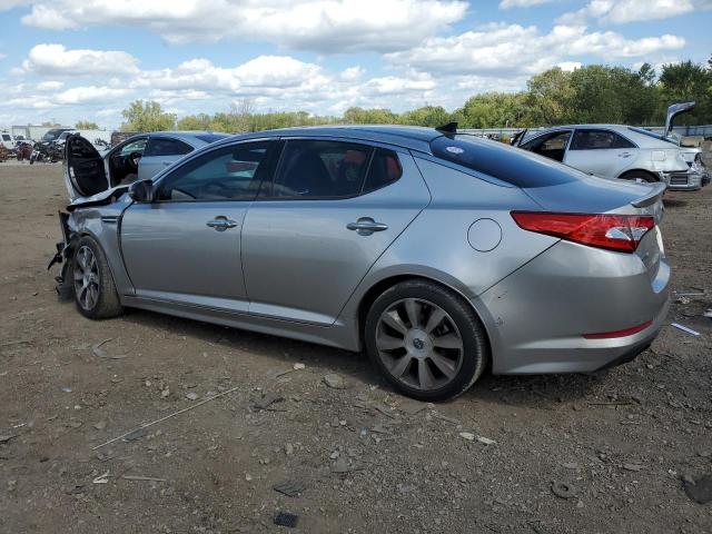 5XXGR4A6XDG242622 - 2013 KIA OPTIMA SX SILVER photo 2