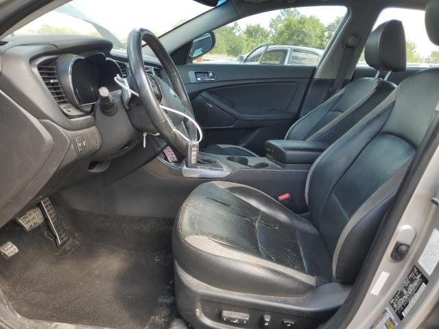 5XXGR4A6XDG242622 - 2013 KIA OPTIMA SX SILVER photo 7