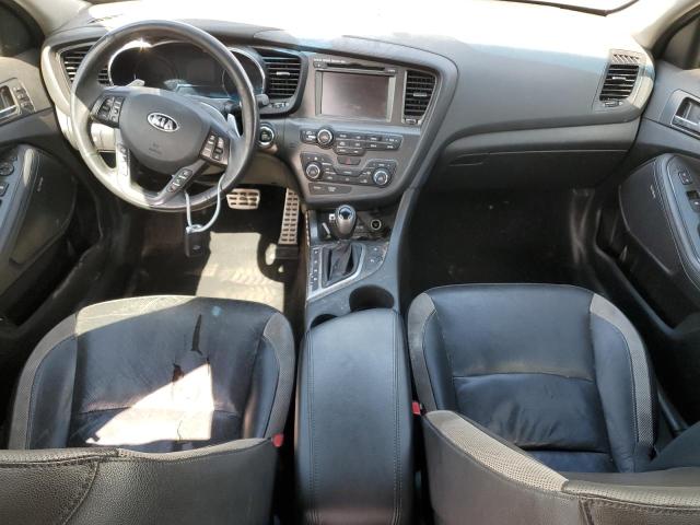 5XXGR4A6XDG242622 - 2013 KIA OPTIMA SX SILVER photo 8