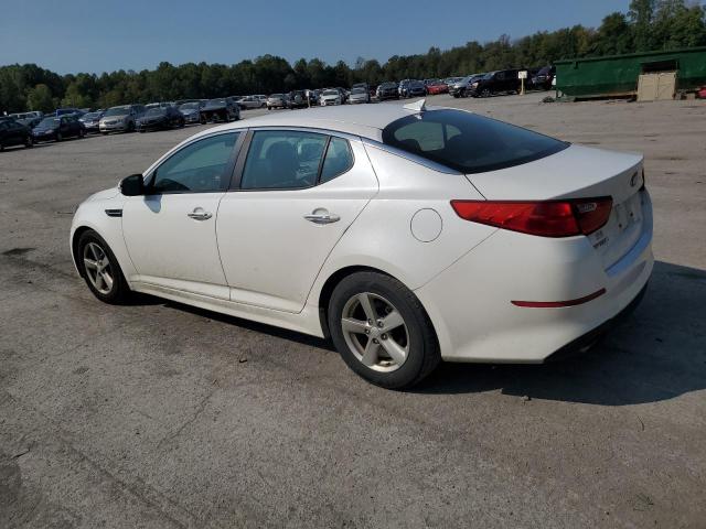 KNAGM4A78F5605642 - 2015 KIA OPTIMA LX WHITE photo 2