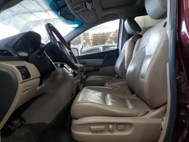 5FNRL5H60CB101338 - 2012 HONDA ODYSSEY EXL Bordo foto 7