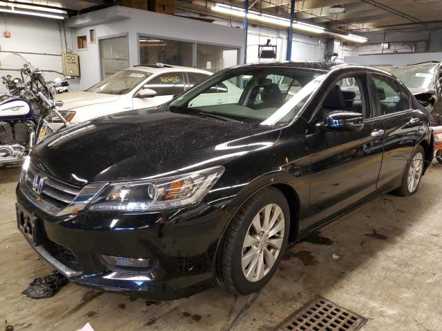 1HGCR2F8XFA092766 - 2015 HONDA ACCORD EXL BLACK photo 1