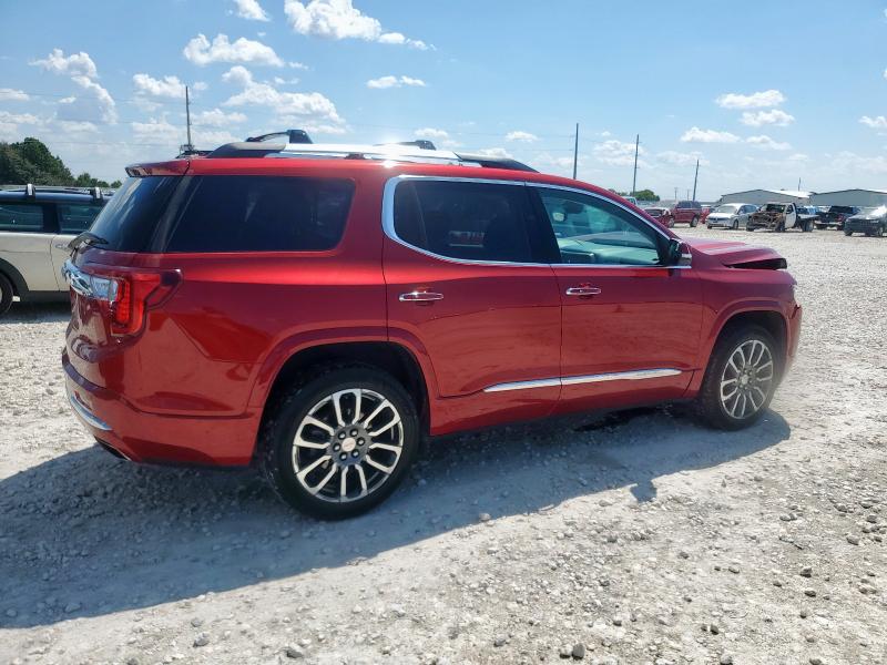 1GKKNPLS8MZ190085 - 2021 GMC ACADIA DENALI RED photo 3