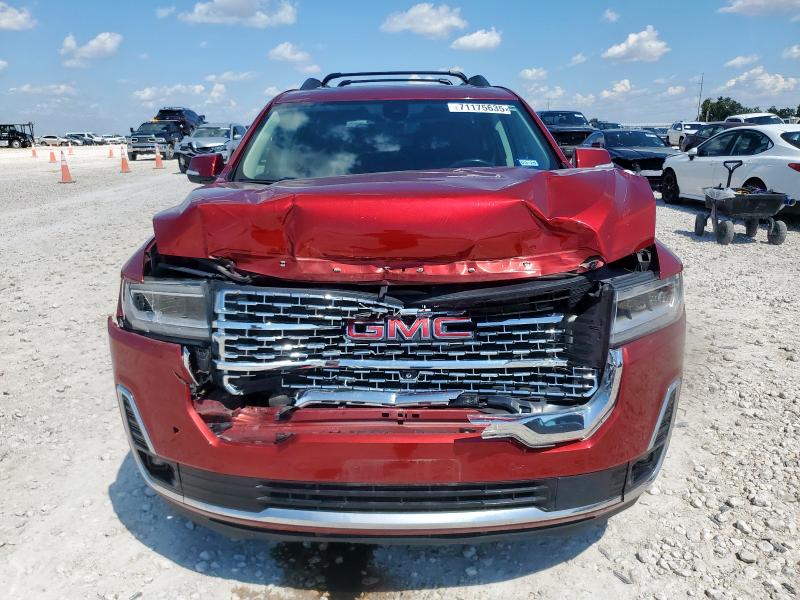 1GKKNPLS8MZ190085 - 2021 GMC ACADIA DENALI RED photo 5