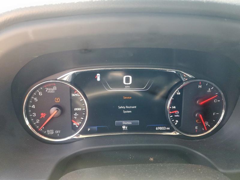 1GKKNPLS8MZ190085 - 2021 GMC ACADIA DENALI RED photo 9