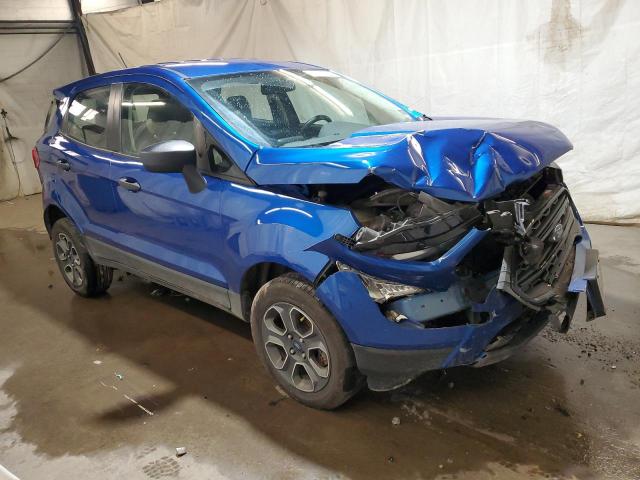 MAJ6S3FL5MC398968 - 2021 FORD ECOSPORT S ლურჯი ფოტო 4
