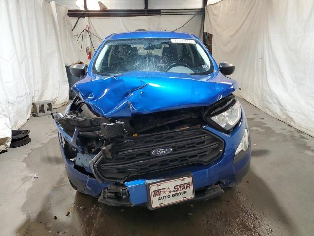 MAJ6S3FL5MC398968 - 2021 FORD ECOSPORT S ლურჯი ფოტო 5