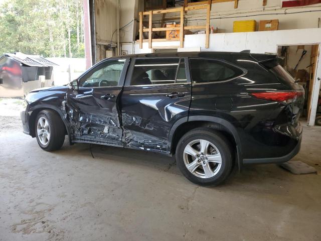 5TDKDRBH7PS024579 - 2023 TOYOTA HIGHLANDER L BLACK photo 2