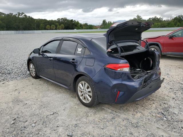 5YFEPRAE3LP084180 - 2020 TOYOTA COROLLA LE BLUE photo 2